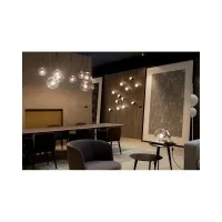 Oluce The Globe Suspension Lamp With Diffused Light Vintage