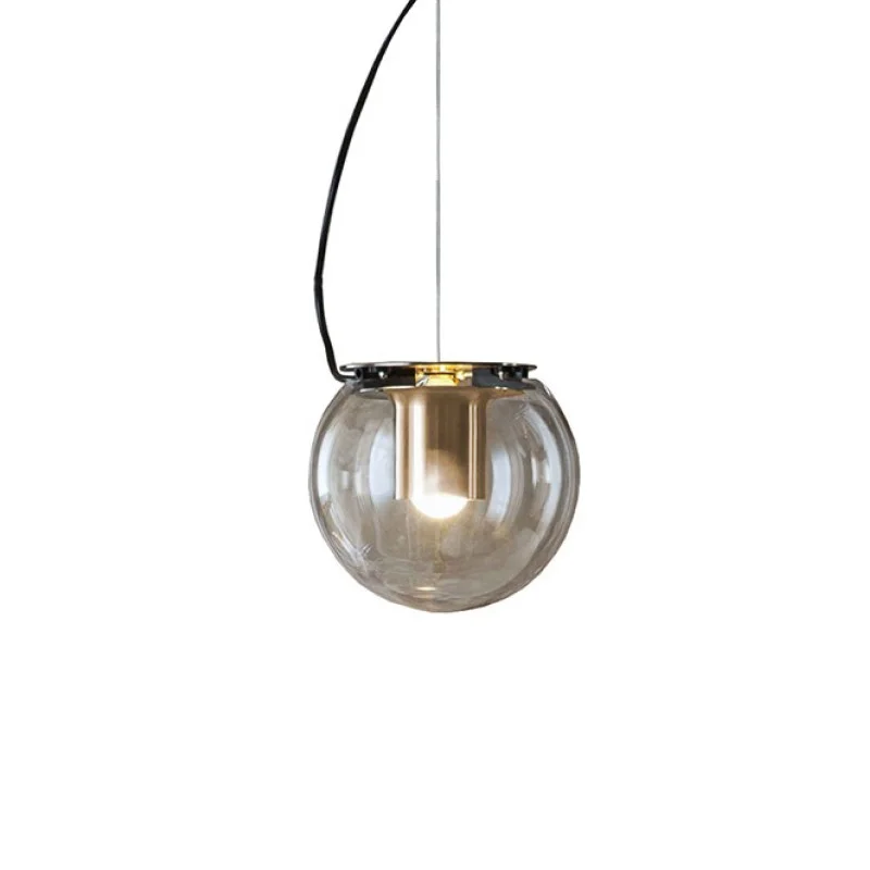 Oluce The Globe Suspension Lamp With Diffused Light Vintage Oluce The Globe Suspension Lamp With Diffused Light Vintage