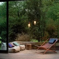 Oluce Niwa LED Suspension Lamp with Diffused Light Design by