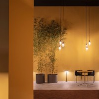 Oluce Niwa Lampada LED da Sospensione a Luce Diffusa Design by