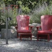 Ideal Lux Gas PT1 Outdoor Floor Lamp Bollard in Modern Style