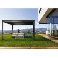 Ideal Lux Gas PT1 Outdoor Floor Lamp Bollard in Modern Style