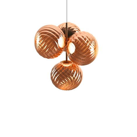 Tom Dixon Whirl Chandelier lampada a sospensione