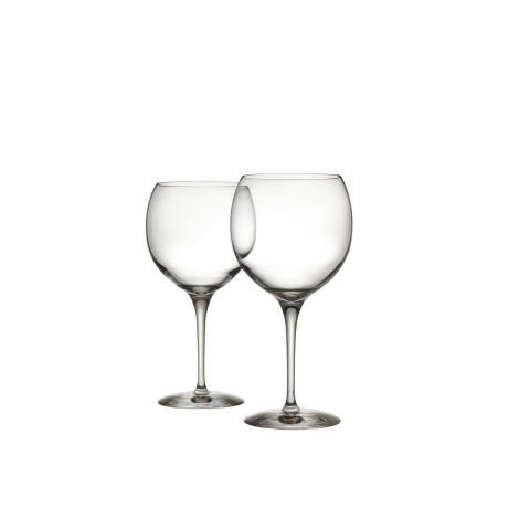 Alessi Mami XL set di 4 bicchieri per vini rossi