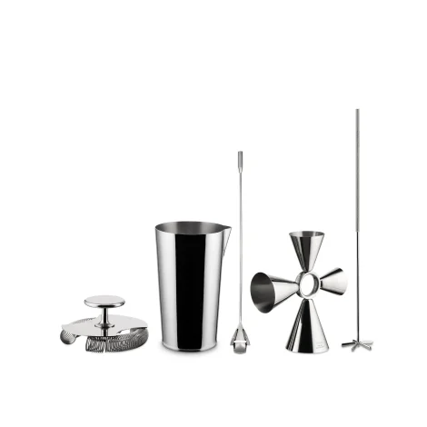 Alessi The tending box mixing set with glass