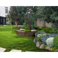 Ideal Lux Vega PT1 Outdoor Ground Bollard with Diffused Light