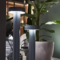Ideal Lux Tesla PT4 Paletto da Terra per Ambiente Esterno in