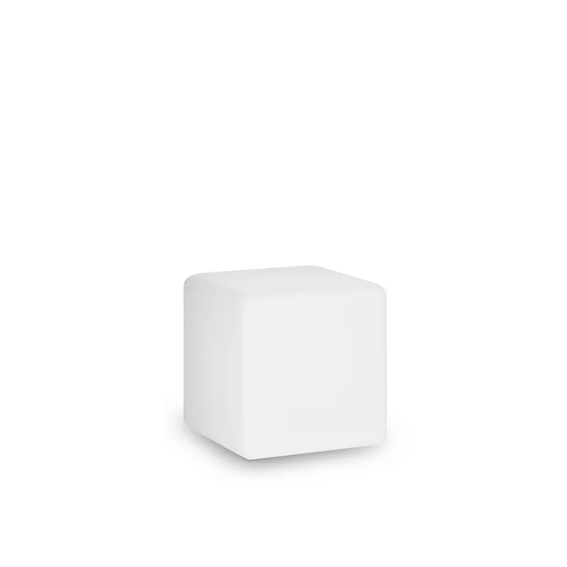 Ideal Lux Luna PT1 Lampada Cubica per Esterno da Terra Design Ideal Lux Luna PT1 Lampada Cubica per Esterno da Terra Design