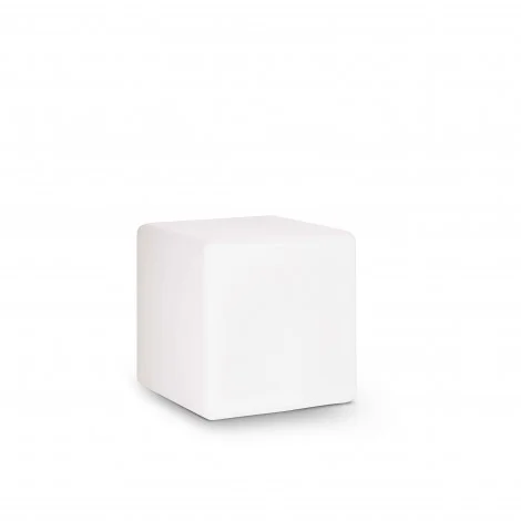 Ideal Lux Luna PT1 Cubic Floor Lamp for Outdoor Minimal Design