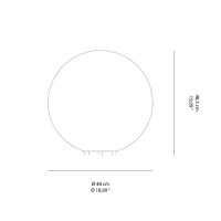 Ideal Lux Doris PT1 Spherical Lamp Granite Effect for Outdoor Ideal Lux Doris PT1 Spherical Lamp Granite Effect for Outdoor
