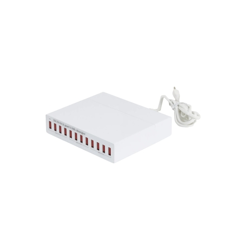 Zafferano caricatore HUB multipresa USB 12 posti