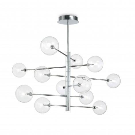 Ideal Lux Equinoxe SP12 Lampadario LED a Sospensione per