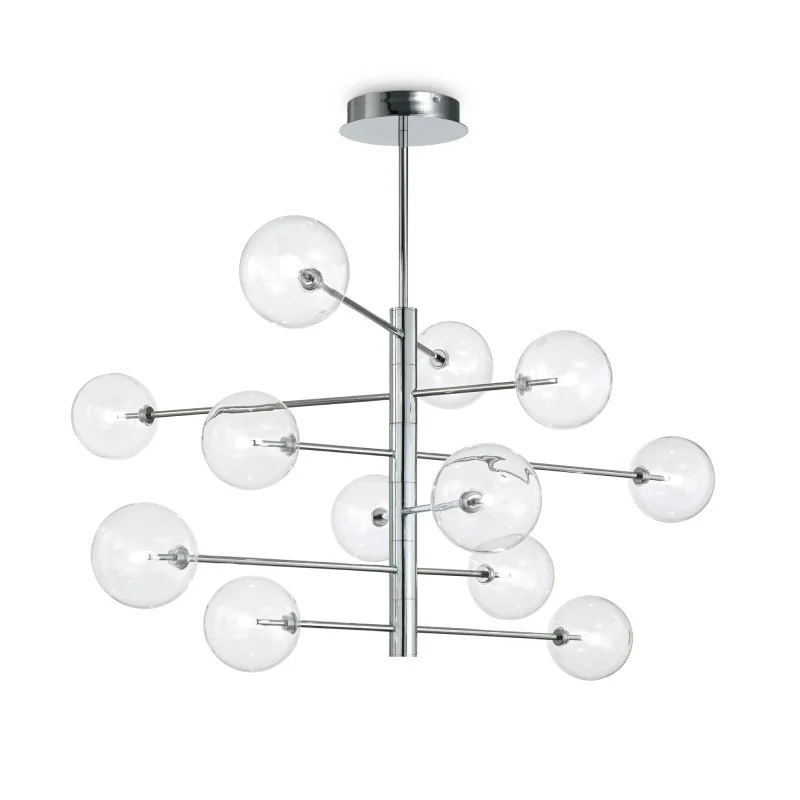 Ideal Lux Equinoxe SP12 Lampadario LED a Sospensione per Ideal Lux Equinoxe SP12 Lampadario LED a Sospensione per