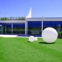 Sovil Linea Sphere Ball Spherical Floor Lamp for Outdoor or