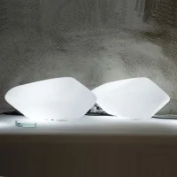 Oluce Stones Outdoor Lampada da Terra per Esterno a Luce