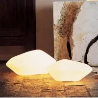 Oluce Stones Outdoor Lampada da Terra per Esterno a Luce