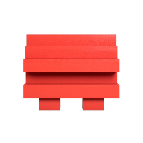 Cappellini Red Bookcase libreria