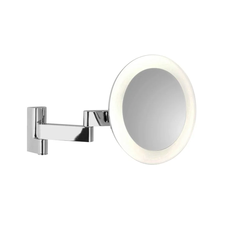 Astro Lighting Niimi Round LED Magnifying Mirror x5 Bathroom Astro Lighting Niimi Round LED Magnifying Mirror x5 Bathroom