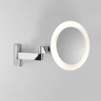 Astro Lighting Niimi Round LED Magnifying Mirror x5 Bathroom