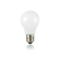 Ideal Lux Lampadina Classic E27 Goccia LED 8W Opalina Bianca