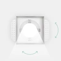 Logica Wizard Faretto GU10 Quadrato Per Led Orientabile Da