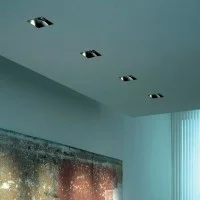 Logica Wizard Faretto GU10 Quadrato Per Led Orientabile Da