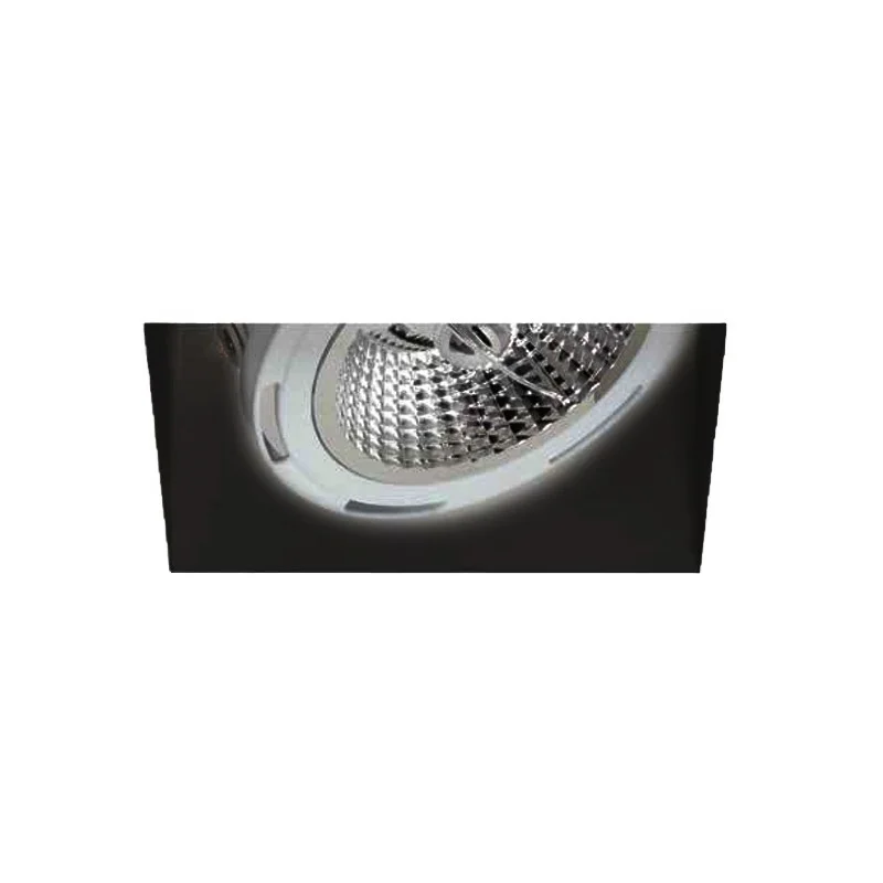 Logica Wizard Faro AR111 Quadrato Per Led GU10 Orientabile Da Logica Wizard Faro AR111 Quadrato Per Led GU10 Orientabile Da