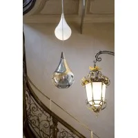 IGuzzini Drop by Drop LED Suspension Lamp with Diffused Light