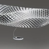 Artemide Cosmic Angel Suspension Lamp with Diffused Light Artemide Cosmic Angel Suspension Lamp with Diffused Light