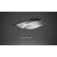 Artemide Cosmic Angel Suspension Lamp with Diffused Light Artemide Cosmic Angel Suspension Lamp with Diffused Light