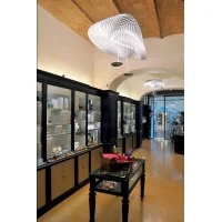 Artemide Cosmic Angel Suspension Lamp with Diffused Light Artemide Cosmic Angel Suspension Lamp with Diffused Light