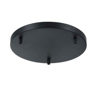 Grande rosone 300mm tondo per Lampade a Sospensione a Tre Uscite