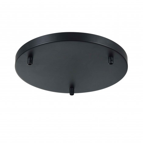 Grande rosone 300mm tondo per Lampade a Sospensione a Tre Uscite