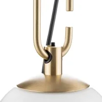 Artemide nh 22 Floor Dimmable Lamp with Glass Ball By Neri & Hu