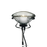 Flos Toio cage in nickel-plated brass for PAR56 bulb