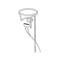 Flos Gabbia per Toio in ottone nichelato per lampadina PAR56