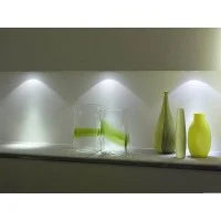 Fai Spot Mini gold Downlight 1W LED Recessed 60° 350mA in PVC