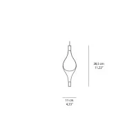 Cini & Nils Acqua Corpo Up-Downlight Lampada LED a Sospensione