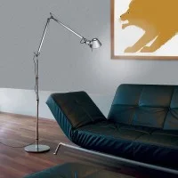 Artemide Tolomeo Floor Alluminio Lampada da Terra Orientabile