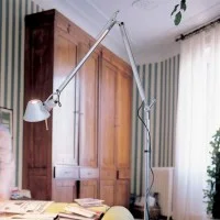 Artemide Tolomeo Floor Alluminio Lampada da Terra Orientabile