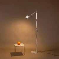 Artemide Tolomeo LED Floor Lampada Alluminio da Terra