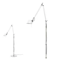 Artemide Tolomeo Floor Bianco Lampada da Terra Orientabile per
