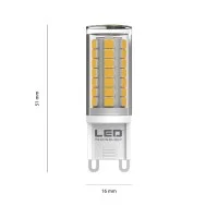 Flos Lampadina G9 LED 3W 290Lm 220-240V 2700K Luce Calda Flos Lampadina G9 LED 3W 290Lm 220-240V 2700K Luce Calda