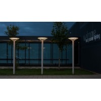 Louis Poulsen LP Nest Testa-Palo a LED per Lampioni da Terra