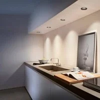 Flos F80 Fixed Faretto GU10 100-240V da Incasso a Soffitto a