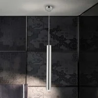 Ideal Lux Look SP1 D12 Cylindrical LED Suspension Lamp for