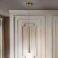 Ideal Lux Look SP1 D12 Cylindrical LED Suspension Lamp for