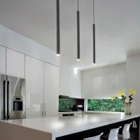 Ideal Lux Look SP1 D12 Cylindrical LED Suspension Lamp for