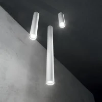 Ideal Lux Look PL1 Lampada LED GU10 Cilindrica Da Soffitto