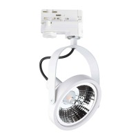Ideal Lux Glim Track Faretto a LED Orientabile da Binario